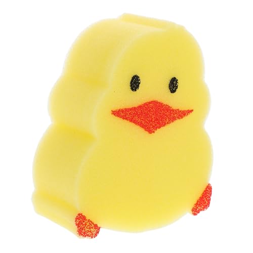 POPETPOP Küken Badschwamm für Neugeborene Süßes Cartoon Design Sanftes Schwammmaterial Ergonomischer Griff für Badewanne und Tägliche Reinigung Badetool POPETPOP Küken Badschwamm für Neugeborene Süßes Cartoon Design Sanftes Schwammmaterial Ergonomischer Griff für Badewanne und Tägliche Reinigung Badetool von POPETPOP