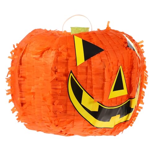 POPETPOP Kürbis Pinata aus Papier für Halloween Dekoratives Süße Leckereien und Party Dekoration für Kinderfeste und Halloween Feiern Langlebig und Sicher POPETPOP Kürbis Pinata aus Papier für Halloween Dekoratives Süße Leckereien und Party Dekoration für Kinderfeste und Halloween Feiern Langlebig und Sicher von POPETPOP