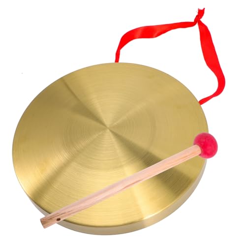 POPETPOP Kupfer Gong Großes Percussion Instrument Handlich mit Schlägel für Geeignet für Firmenfeiern Partys Sportveranstaltungen Langlebiges Musikinstrument zur Motorischer Fähigkeiten POPETPOP Kupfer Gong Großes Percussion Instrument Handlich mit Schlägel für Geeignet für Firmenfeiern Partys Sportveranstaltungen Langlebiges Musikinstrument zur Motorischer Fähigkeiten von POPETPOP