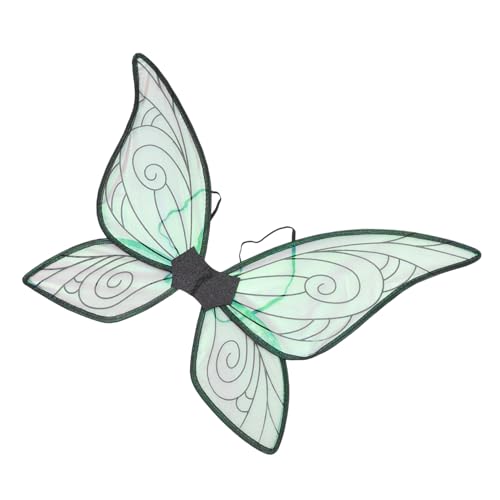 POPETPOP Leuchtende Schmetterlingsflügel Schmetterlingskostüm Mädchen schillernde Flügel Kleid Halloween-Feenflügel Schmetterlingsflügel für Cosplay Flügel für Kostüm buntes Garn Schwarz POPETPOP Leuchtende Schmetterlingsflügel Schmetterlingskostüm Mädchen schillernde Flügel Kleid Halloween-Feenflügel Schmetterlingsflügel für Cosplay Flügel für Kostüm buntes Garn Schwarz von POPETPOP