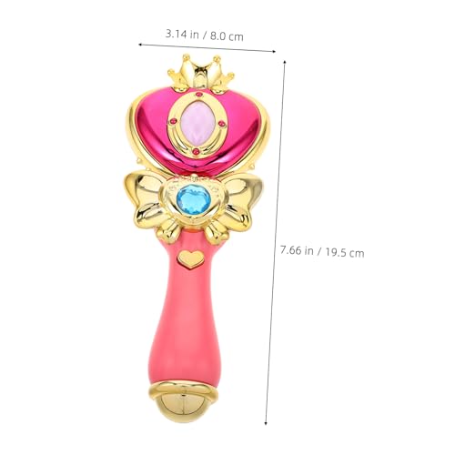 POPETPOP Leuchtender Prinzessin Fee Zauberstab Kreativer Cosplay Zauberstab für Magischer Kronenstab mit Lichtfunktion Geburtstagsgeschenk und Dekoration für Mädchen POPETPOP Leuchtender Prinzessin Fee Zauberstab Kreativer Cosplay Zauberstab für Magischer Kronenstab mit Lichtfunktion Geburtstagsgeschenk und Dekoration für Mädchen von POPETPOP