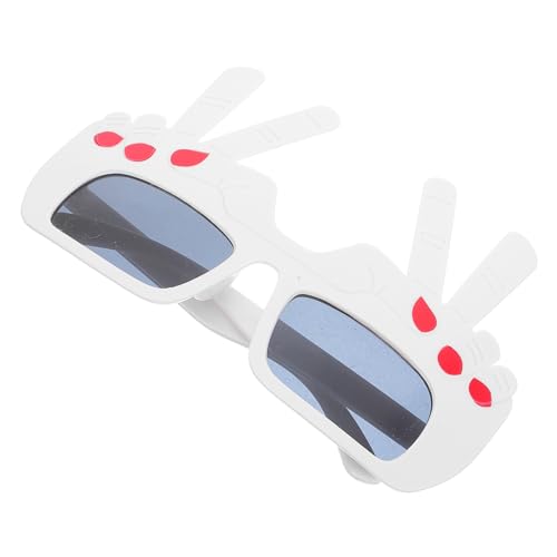 POPETPOP Lustige Gesture Brille PC Material Langlebig Kreativ für Party Cosplay Geburtstagsfeier Fotorequisit Modisch und Auffällig POPETPOP Lustige Gesture Brille PC Material Langlebig Kreativ für Party Cosplay Geburtstagsfeier Fotorequisit Modisch und Auffällig von POPETPOP