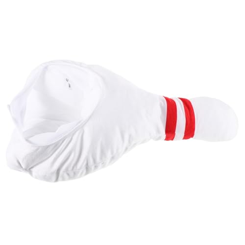 POPETPOP Lustiger Bowling Pin Hut aus Leichtem PP Baumwollplüsch Bequeme Kopfbedeckung für Bowling Partys Kostüm Accessoire für Halloween Modischer für Erwachsene und Jugendliche POPETPOP Lustiger Bowling Pin Hut aus Leichtem PP Baumwollplüsch Bequeme Kopfbedeckung für Bowling Partys Kostüm Accessoire für Halloween Modischer für Erwachsene und Jugendliche von POPETPOP