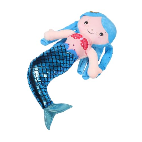 POPETPOP Meerjungfrau-Kissen Meerjungfrau Babypuppe Meerjungfrau Stofftier Meerjungfrau Plüschpuppen Kleine Meerjungfrau-babysachen Meerjungfrau Puppe Pp Baumwolle Blau POPETPOP Meerjungfrau-Kissen Meerjungfrau Babypuppe Meerjungfrau Stofftier Meerjungfrau Plüschpuppen Kleine Meerjungfrau-babysachen Meerjungfrau Puppe Pp Baumwolle Blau von POPETPOP