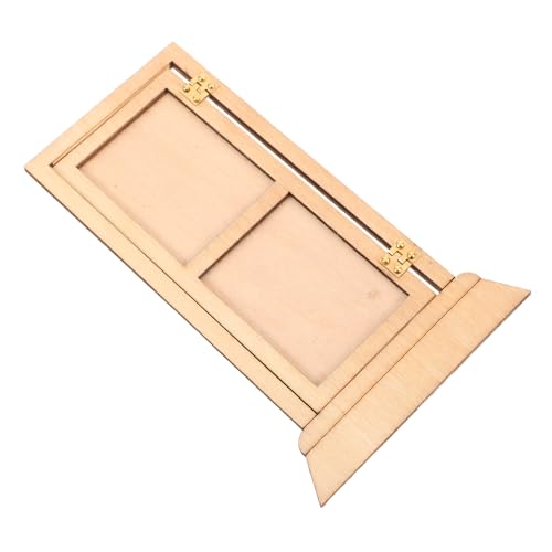 POPETPOP Mini -Hausmodellmöbel Mini Doll House Accessoires Spielzeugtür winzige Tür Tiny Doll House Door Puppenhaus-Miniaturtür Miniaturspieltür Mini Haustür hölzern Beige POPETPOP Mini -Hausmodellmöbel Mini Doll House Accessoires Spielzeugtür winzige Tür Tiny Doll House Door Puppenhaus-Miniaturtür Miniaturspieltür Mini Haustür hölzern Beige von POPETPOP
