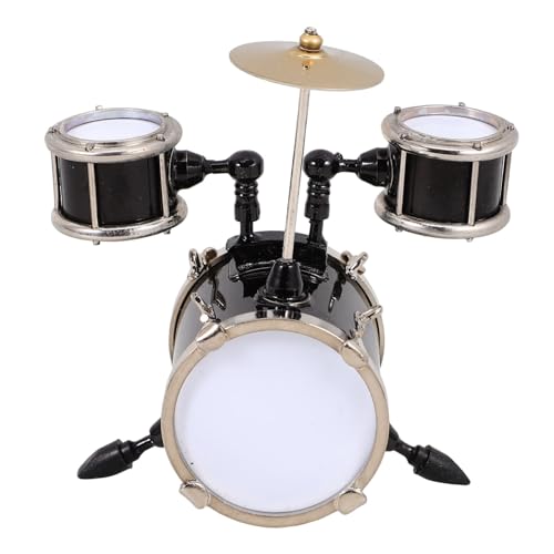 POPETPOP Mini Jazz Drum Model Winzig Puppe Miniatur Kleines Instrument Für Party Mini-Instrumente Musikalische Dekoration Mini-Instrumente Für Landschaft Metall POPETPOP Mini Jazz Drum Model Winzig Puppe Miniatur Kleines Instrument Für Party Mini-Instrumente Musikalische Dekoration Mini-Instrumente Für Landschaft Metall von POPETPOP