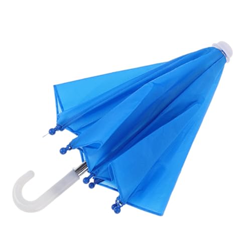 POPETPOP Mini-Regenschirm Regenschirme für Kleinkinder Taschenschirm Kinderschirme Kunststoffschirm Prinzessin Regenschirm Miniatur-Puppenhaus- Miniaturschirm Metall von POPETPOP