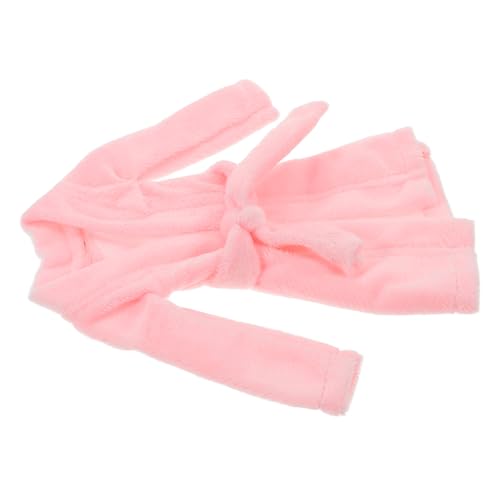 POPETPOP Miniatur Puppen Bademantel aus Weichem Atmungsaktivem Stoff Waschbar Puppenkleidung Zubehör für Gemütliches Geeignet für Puppenmode Fans POPETPOP Miniatur Puppen Bademantel aus Weichem Atmungsaktivem Stoff Waschbar Puppenkleidung Zubehör für Gemütliches Geeignet für Puppenmode Fans von POPETPOP