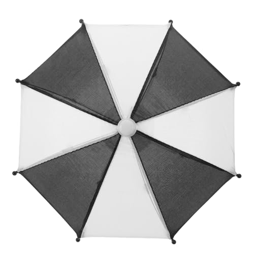 POPETPOP Miniatur Regenschirm für Puppen Verstellbarer Bunter Mini Schirm Leichtes Puppenzubehör Stabile Simulation für Puppenhaus Dekoration und Mikrolandschaftsspielzeug von POPETPOP