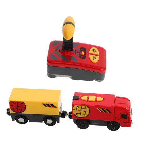 POPETPOP Motorisiertes Eisenbahnset Für Kleinkinder, Ferngesteuertes Elektrisches Lokomotivenspielzeug, Plastikeisenbahnspielzeug Für Jungen, Fördert Kreativität Und Koordination POPETPOP Motorisiertes Eisenbahnset Für Kleinkinder, Ferngesteuertes Elektrisches Lokomotivenspielzeug, Plastikeisenbahnspielzeug Für Jungen, Fördert Kreativität Und Koordination von POPETPOP