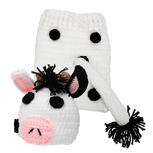POPETPOP Neugeborenen Babyfotografie Kostüm Set Elastische Gehäkelte Mütze und Unterhose Atmungsaktiv Handgefertigt Weiß Geeignet für Fotoshooting Neugeborene und Junge Mädchen POPETPOP Neugeborenen Babyfotografie Kostüm Set Elastische Gehäkelte Mütze und Unterhose Atmungsaktiv Handgefertigt Weiß Geeignet für Fotoshooting Neugeborene und Junge Mädchen von POPETPOP