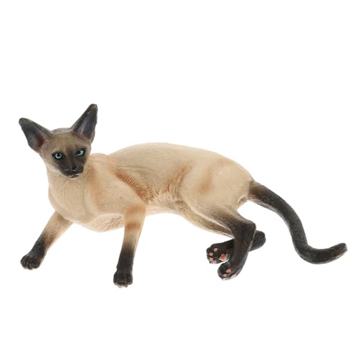 POPETPOP Outdoor Cat Statue Katzenfigur Für Garten Und Wohnraumdekoration Lebendige Farben Geschenkidee Für Katzenliebhaber von POPETPOP