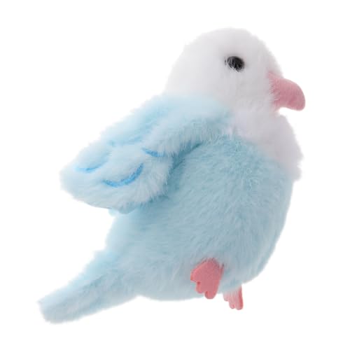 POPETPOP Papagei Anhänger Papagei Dekorativer Anhänger Cartoon -schlüsselbund Vogel Schlüsselanhänger Hängende Vogelverzierung Schulranzen-cartoon-anhänger Papagei-ornament Plüsch Sky-blue POPETPOP Papagei Anhänger Papagei Dekorativer Anhänger Cartoon -schlüsselbund Vogel Schlüsselanhänger Hängende Vogelverzierung Schulranzen-cartoon-anhänger Papagei-ornament Plüsch Sky-blue von POPETPOP