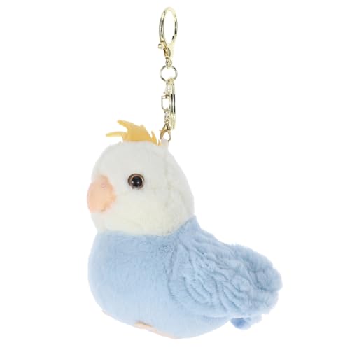 POPETPOP Papagei Schlüsselanhänger Tierpuppenanhänger Puppen-Schlüsselanhänger Schlüsselanhänger mit Plüschanhänger Kawaii Keychains Stofftier Vogel Zinklegierung Sky-blue POPETPOP Papagei Schlüsselanhänger Tierpuppenanhänger Puppen-Schlüsselanhänger Schlüsselanhänger mit Plüschanhänger Kawaii Keychains Stofftier Vogel Zinklegierung Sky-blue von POPETPOP