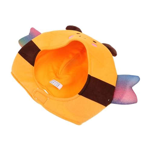 POPETPOP Plüsch Bienenkopf Hut Warm Tierkostüm Accessoire Für Cosplay Foto Requisiten Party POPETPOP Plüsch Bienenkopf Hut Warm Tierkostüm Accessoire Für Cosplay Foto Requisiten Party von POPETPOP