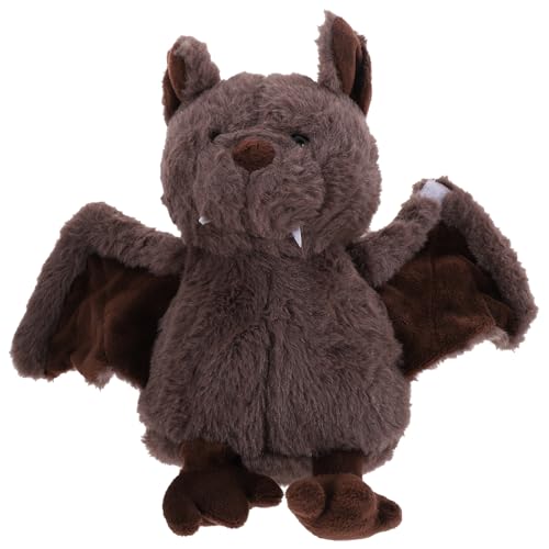 POPETPOP Plüsch Fledermaus Kuscheltier Weiches Stofftier für Mädchen Schlafzimmerdekoration Flauschiges Plüschtier aus Hochwertigem Material von POPETPOP