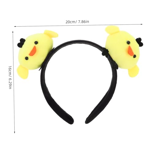 POPETPOP Plüsch Haarreif mit Niedlichem Kükenmotiv Rutschfester Sitz Weicher Kopfschmuck für Frauen und Mädchen für Karneval Festival Geburtstag Lustiges Accessoire für Party und Cosplay POPETPOP Plüsch Haarreif mit Niedlichem Kükenmotiv Rutschfester Sitz Weicher Kopfschmuck für Frauen und Mädchen für Karneval Festival Geburtstag Lustiges Accessoire für Party und Cosplay von POPETPOP