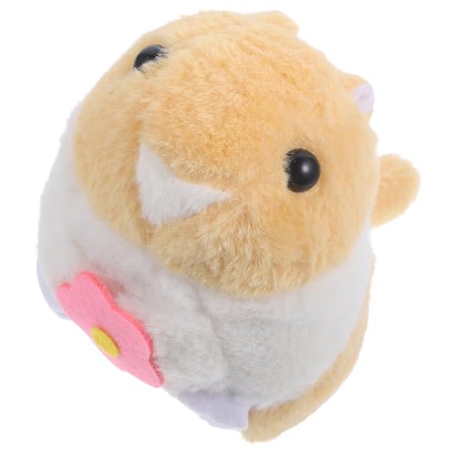 POPETPOP Plüsch Hamster mit Schwanzbewegung Hamster Plüschtiere für zur Raumdekoration Multifunktionales Kuscheltier für Besondere Anlässe POPETPOP Plüsch Hamster mit Schwanzbewegung Hamster Plüschtiere für zur Raumdekoration Multifunktionales Kuscheltier für Besondere Anlässe von POPETPOP