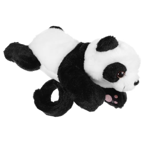 POPETPOP Plüsch Slap Armband Panda Motiv Weiches Kuscheltier Slap Wristband Kindgerechtes Stofftier Armband Leicht Sicher für Kindergeburtstag und Party von POPETPOP