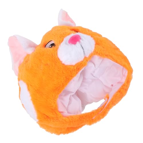 POPETPOP Plüsch Waschbären Hut Lustige Tierkopfbedeckung für Halloween und Fasching Bequemer Kostüm Hut aus Weichem für Cosplay und Kreative Auftritte Perfektes POPETPOP Plüsch Waschbären Hut Lustige Tierkopfbedeckung für Halloween und Fasching Bequemer Kostüm Hut aus Weichem für Cosplay und Kreative Auftritte Perfektes von POPETPOP
