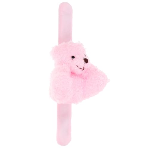 POPETPOP Plüscharmband Plüschtiere Kind tragen schnappen Pascal Slap-Bands mit Tiermotiven Tierarmband Stofftier -Slap -Armband Slap-Bands für Partys Partyarmbänder PP Baumwolle Rosa POPETPOP Plüscharmband Plüschtiere Kind tragen schnappen Pascal Slap-Bands mit Tiermotiven Tierarmband Stofftier -Slap -Armband Slap-Bands für Partys Partyarmbänder PP Baumwolle Rosa von POPETPOP