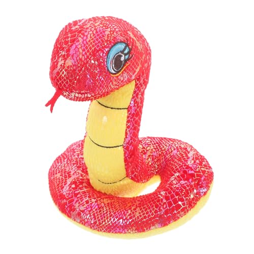 POPETPOP Plüschschlange mit Glitzer Großes Stofftier Scherzspielzeug für Halloween und Geburtstagsgeschenke Realistische Nachbildung aus Hochwertigem Material POPETPOP Plüschschlange mit Glitzer Großes Stofftier Scherzspielzeug für Halloween und Geburtstagsgeschenke Realistische Nachbildung aus Hochwertigem Material von POPETPOP