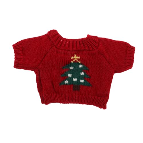 POPETPOP Puppenpullover für Austauschbare Wollkleidung Süßes Kleidungsset für Mädchen Leicht und Einfach Anzuziehen Modisches Outfit für Kuscheltiere POPETPOP Puppenpullover für Austauschbare Wollkleidung Süßes Kleidungsset für Mädchen Leicht und Einfach Anzuziehen Modisches Outfit für Kuscheltiere von POPETPOP