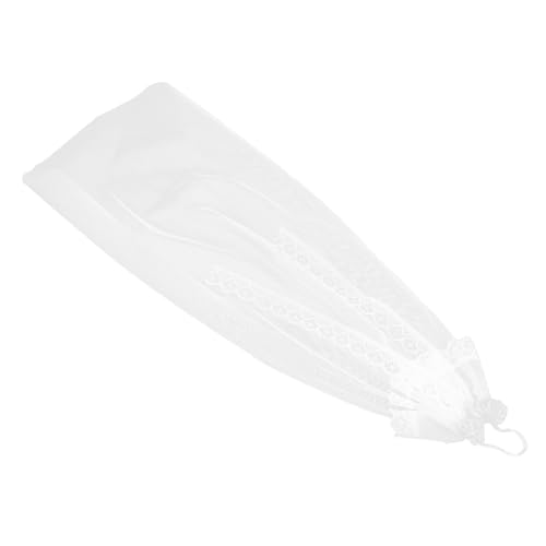 POPETPOP Puppenschleier Brautschleier Silberfarbene Hochzeits Haarschmuck für Modepuppen Hochzeitsspiel Zubehör zur Eleganzsteigerung von POPETPOP