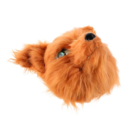 POPETPOP Realistische Wolfsmaske, Halloween-cosplay-maske Für Männer Und Frauen, Realistische Tierkopfbedeckung Für Maskenpartys POPETPOP Realistische Wolfsmaske, Halloween-cosplay-maske Für Männer Und Frauen, Realistische Tierkopfbedeckung Für Maskenpartys von POPETPOP