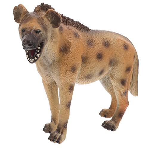 POPETPOP Realistisches Hyänen Modell aus Kunststoff Detailgetreue Wildtierfigur Pädagogisches Kinderspielzeug für Wildtiere Geeignet als Dekoration für Garten Zuhause und POPETPOP Realistisches Hyänen Modell aus Kunststoff Detailgetreue Wildtierfigur Pädagogisches Kinderspielzeug für Wildtiere Geeignet als Dekoration für Garten Zuhause und von POPETPOP
