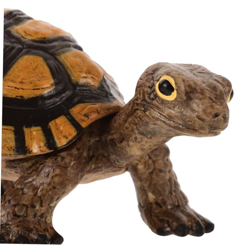 POPETPOP Realistisches Landschildkröten Modell aus Harz und Deko für Erwachsene Vielseitige Tortoise Figur zur Lernförderung und Wohnraumgestaltung POPETPOP Realistisches Landschildkröten Modell aus Harz und Deko für Erwachsene Vielseitige Tortoise Figur zur Lernförderung und Wohnraumgestaltung von POPETPOP