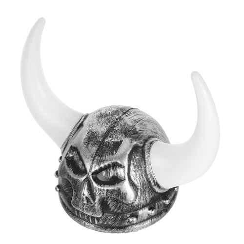 POPETPOP Römische Kriegerhut Rollenspiel-hut-requisite Hut Zum Verkleiden Karnevals-foto-requisite Wikingerhelm Erwachsene Wikingerhelm Mit Hörnern Helmhörner Plastik Silver POPETPOP Römische Kriegerhut Rollenspiel-hut-requisite Hut Zum Verkleiden Karnevals-foto-requisite Wikingerhelm Erwachsene Wikingerhelm Mit Hörnern Helmhörner Plastik Silver von POPETPOP