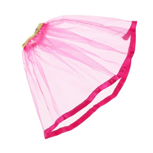 POPETPOP Schlanker Puppen Unterrock Abnehmbar Miniatur Hochzeit Kleid Petticoat mit Elegantem Stoff Dekorativ und Passend für Puppenhaus Zubehör von POPETPOP