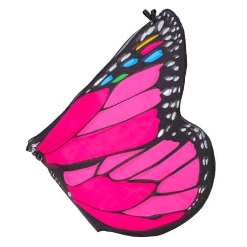 POPETPOP Schmetterlingsumhang für Leichter Chiffon Umhang mit Schmetterlingsflügeln für Halloween Feiern Karneval und Bühnenaufführungen Leuchtendem für Kleine POPETPOP Schmetterlingsumhang für Leichter Chiffon Umhang mit Schmetterlingsflügeln für Halloween Feiern Karneval und Bühnenaufführungen Leuchtendem für Kleine von POPETPOP