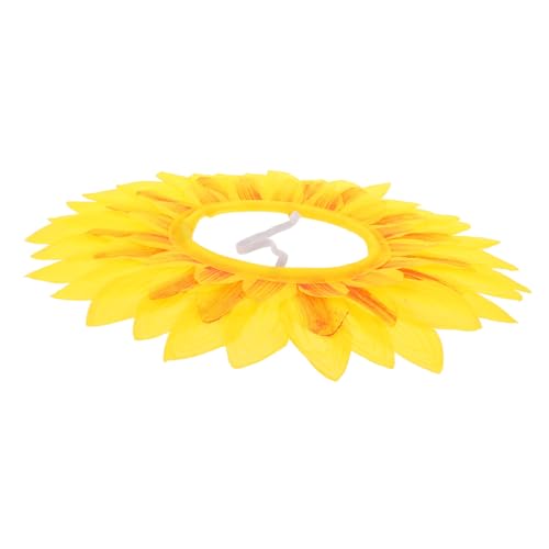 POPETPOP Sonnenblumen Kostüm Hut für Lustige Blumenkopfbedeckung für Karneval Fasching und Tanzpartys Leicht und Bequem für Jungen und Kopfumfang POPETPOP Sonnenblumen Kostüm Hut für Lustige Blumenkopfbedeckung für Karneval Fasching und Tanzpartys Leicht und Bequem für Jungen und Kopfumfang von POPETPOP