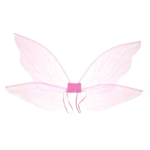 POPETPOP Sparkly Organza Schmetterlingsflügel Leichtes Cosplay Party Kostüm Flügel Robust Wiederverwendbar Strahlend Rosa Für Mädchen Frauen POPETPOP Sparkly Organza Schmetterlingsflügel Leichtes Cosplay Party Kostüm Flügel Robust Wiederverwendbar Strahlend Rosa Für Mädchen Frauen von POPETPOP
