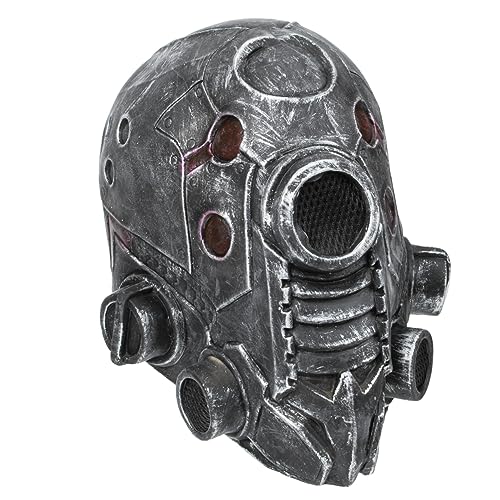 POPETPOP Steampunk Maske für Halloween Cosplay Karneval Komfortabel Langlebig für Erwachsene Teenager Perfektes Accessoire von POPETPOP
