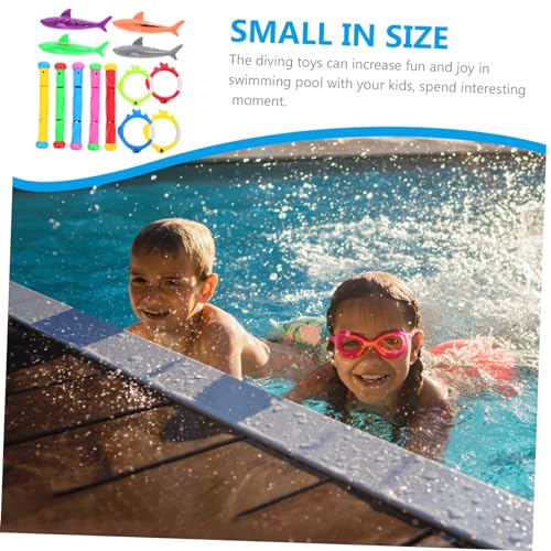 POPETPOP Teiliges Tauchtauchspielzeug für Poolspielzeug mit Kunststoff Tauchring und Fischdesign Sicheres Badespielzeug für Sommerspaß im Schwimmbecken POPETPOP Teiliges Tauchtauchspielzeug für Poolspielzeug mit Kunststoff Tauchring und Fischdesign Sicheres Badespielzeug für Sommerspaß im Schwimmbecken von POPETPOP