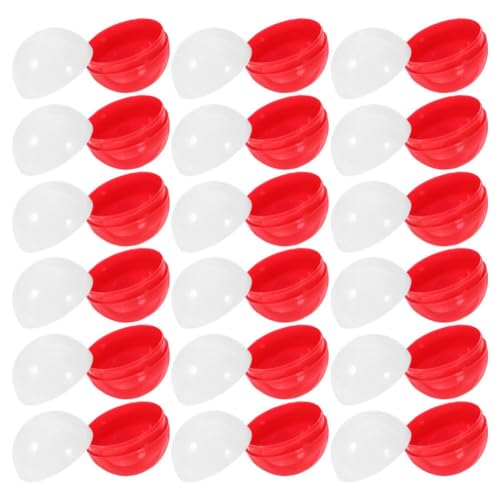 POPETPOP Tombola-Bälle Kunststoff-Ersatz-Bingobälle 50 Stück 70 Mm Befüllbare Lotteriebälle Spielbälle Pongbälle Party-Requisiten Tischtennisbälle Partyzubehör von POPETPOP