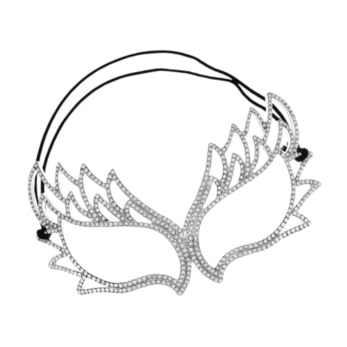 POPETPOP Venezianische Damen Masquerade Maske mit Funkelnden Strasssteinen Halbe Gesichtspartie Komfortabel und Sicher für Halloween Hochzeitsfeiern Karneval und Kostümpartys POPETPOP Venezianische Damen Masquerade Maske mit Funkelnden Strasssteinen Halbe Gesichtspartie Komfortabel und Sicher für Halloween Hochzeitsfeiern Karneval und Kostümpartys von POPETPOP