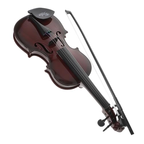 POPETPOP Violine für Anfänger Pädagogisches Musikspielzeug aus Langlebigem Kunststoff Leicht Bedienbar Fördert Kreativität und Musikalisches Talent Geschenk für Mädchen Ab Jahren von POPETPOP