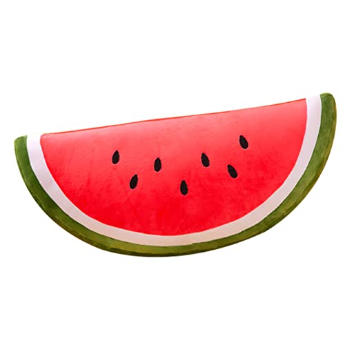 POPETPOP Wassermelonen Plüschkissen Niedliches Gefülltes Obstspielzeug Für Mädchen Große Sommerdeko Für Schlafzimmer Und Couch Perfektes Für Mädchen Und Jungen von POPETPOP