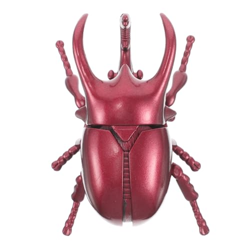 POPETPOP Wind Up Realistische Aufziehbarer Insektenmodell Rotes Kunststoff Für Jungen Mädchen Spaßiger Prank Bug von POPETPOP