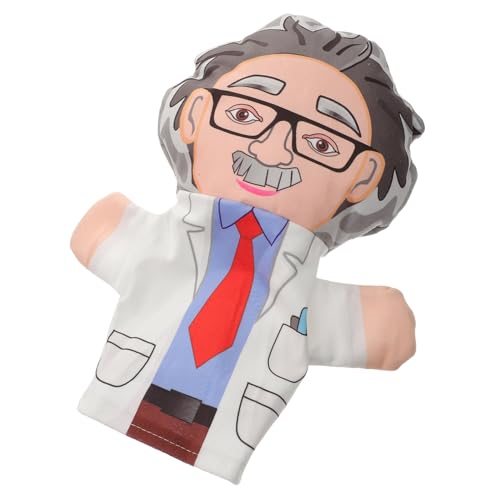 POPETPOP Wissenschaftler Handpuppen für Ausgestopfte Fingerpuppen für Geschichtenerzählen und Kreatives Farbenfroh und Realistisch Fördert Kommunikation und Fantasie POPETPOP Wissenschaftler Handpuppen für Ausgestopfte Fingerpuppen für Geschichtenerzählen und Kreatives Farbenfroh und Realistisch Fördert Kommunikation und Fantasie von POPETPOP