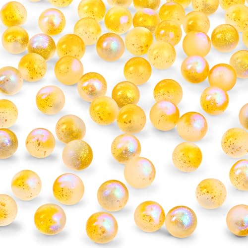 POPLAY Glasmurmeln, 1,5 cm, runde Marmorperlen, Glasmosaik, Glasstück für Kinder, Marmorspiele, DIY-Vasenfüller, 120 Stück POPLAY Glasmurmeln, 1,5 cm, runde Marmorperlen, Glasmosaik, Glasstück für Kinder, Marmorspiele, DIY-Vasenfüller, 120 Stück von POPLAY