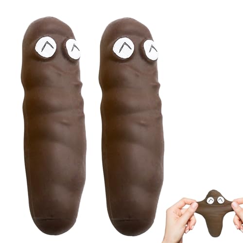 2Stück Kackwurst Stress Wurst, Dehnbarer Kackhack zum Stressabbau, Stretchy Poo Ball Fake Stretchy Poop Stressabbau Spielzeug,Lustiges Geburtstags Geschenk Scherzspielzeug für Kinder Erwachsene Brown 2Stück Kackwurst Stress Wurst, Dehnbarer Kackhack zum Stressabbau, Stretchy Poo Ball Fake Stretchy Poop Stressabbau Spielzeug,Lustiges Geburtstags Geschenk Scherzspielzeug für Kinder Erwachsene Brown von POPOYU