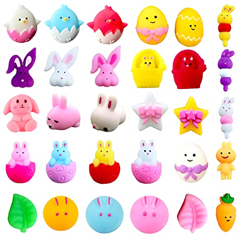 30 Stück Oster Mochi Squishies Spielzeug Mini Squishy Toy,Squishy Kawaii Set für Kinder,Osternest Füllmaterial,Ei Füllungen,Geschenke,Party Gefälligkeiten,Mini Mochi Spielzeug,Klassenzimmer Preise 30 Stück Oster Mochi Squishies Spielzeug Mini Squishy Toy,Squishy Kawaii Set für Kinder,Osternest Füllmaterial,Ei Füllungen,Geschenke,Party Gefälligkeiten,Mini Mochi Spielzeug,Klassenzimmer Preise von POPOYU