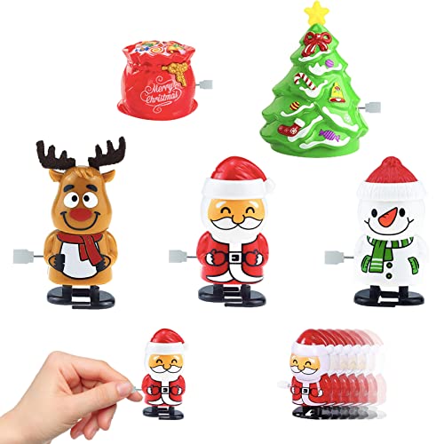 5 Stücke Kinder Aufziehspielzeug Wind Up Rentier Weihnachtsbaum Schneemann Weihnachtsmann Figur Uhrwerk Spielzeug Aufziehfigur Weihnachten Deko Figuren Geschenk für Baby Kinder Lustiges Spielzeug 5 Stücke Kinder Aufziehspielzeug Wind Up Rentier Weihnachtsbaum Schneemann Weihnachtsmann Figur Uhrwerk Spielzeug Aufziehfigur Weihnachten Deko Figuren Geschenk für Baby Kinder Lustiges Spielzeug von POPOYU