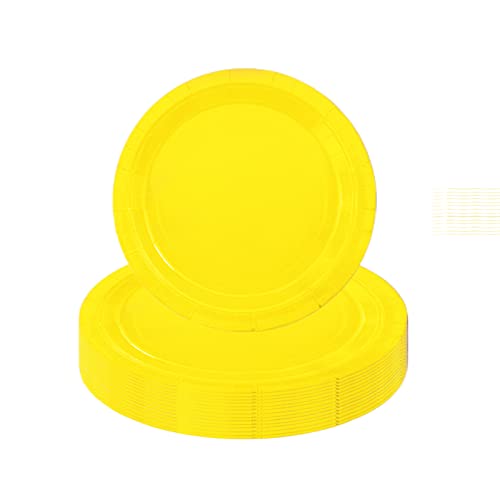 Gelb Pappteller,16 Stück Einwegteller Gelb,23CM Rund Teller Einmalteller Einweg Geschirr,9inch Partyteller Einmalgeschirr Tisch Dekorationen Partygeschirr für Hochzeit Garten Geburtstag Party Gelb Pappteller,16 Stück Einwegteller Gelb,23CM Rund Teller Einmalteller Einweg Geschirr,9inch Partyteller Einmalgeschirr Tisch Dekorationen Partygeschirr für Hochzeit Garten Geburtstag Party von POPOYU