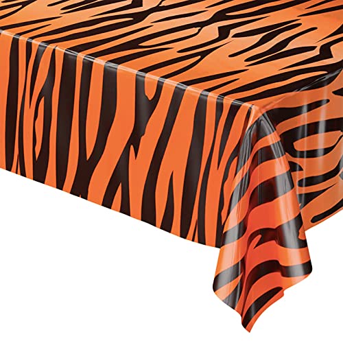 POPOYU 137 X 274 cm Tiger Plastikdecke,Tischdecke Safari,Tischdecke Tiger für SafariThema Partydekorationen,Tischdecken Dschungel Kindergeburtstag für Dschungel Safari Geburtstag Party Zubehör POPOYU 137 X 274 cm Tiger Plastikdecke,Tischdecke Safari,Tischdecke Tiger für SafariThema Partydekorationen,Tischdecken Dschungel Kindergeburtstag für Dschungel Safari Geburtstag Party Zubehör von POPOYU